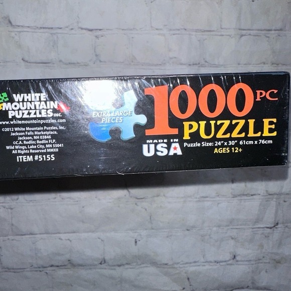 NOS 2012 Terry Redlin Comforts of Home 1000 Piece White Mountain Puzzles SEALED - Picture 4 of 6